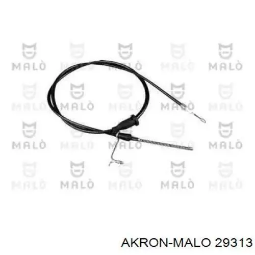 52128256AE Chrysler cable de freno de mano trasero derecho