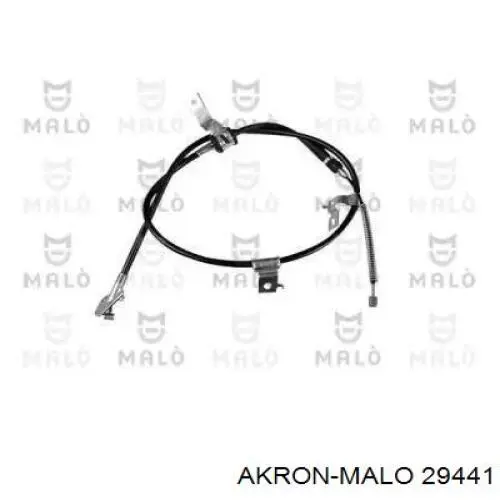 29441 Akron Malo cable de freno de mano trasero izquierdo