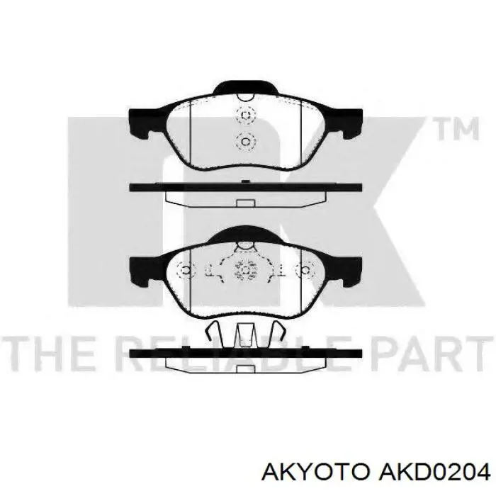 Pastillas de freno delanteras Renault Laguna 2 BG0, BG1