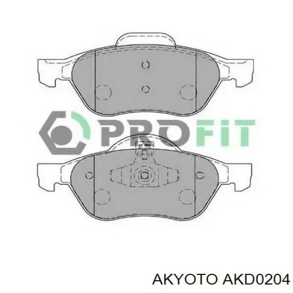 Pastillas de freno delanteras Renault Laguna 2 BG0, BG1