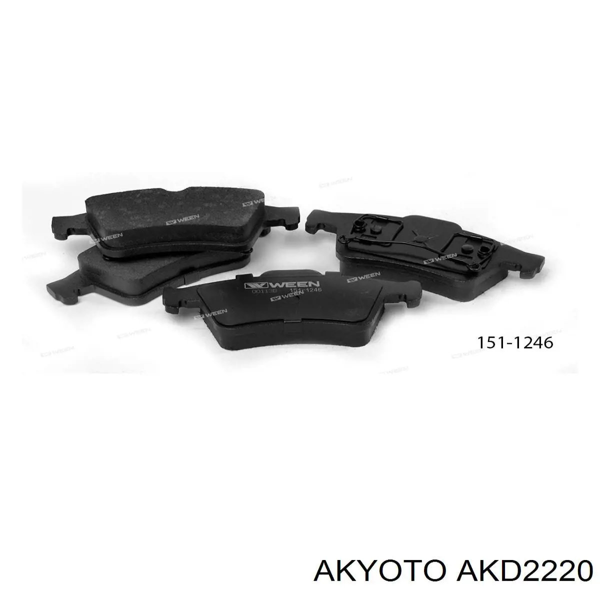 Pastillas de freno traseras Renault Espace 4 JK0