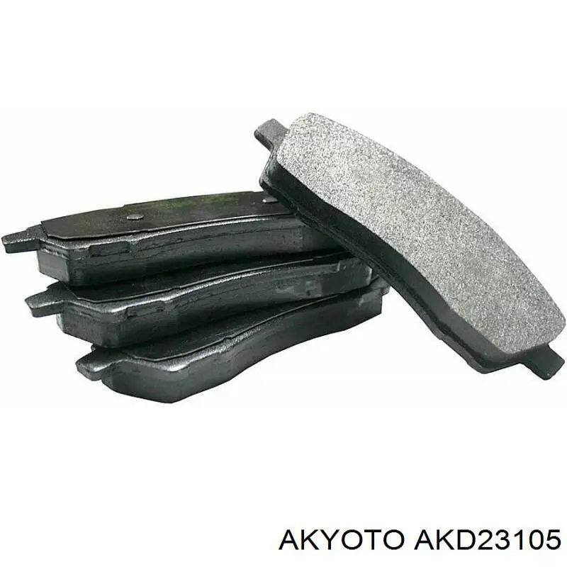 AKD23105 Akyoto pastillas de freno traseras