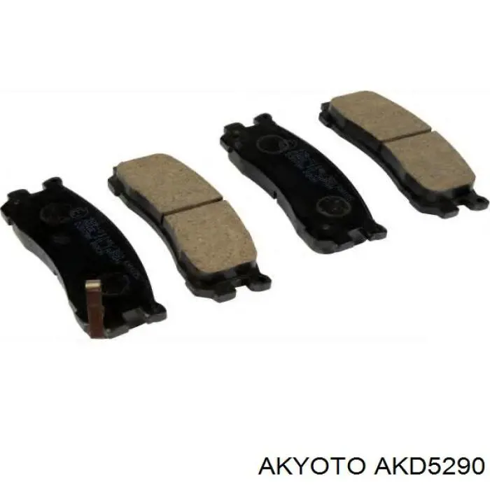 AKD5290 Akyoto pastillas de freno traseras