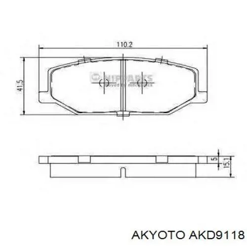 Pastillas de freno delanteras Suzuki Jimny FJ