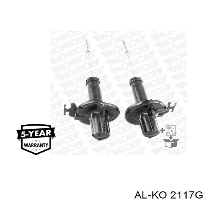 Amortiguador trasero Al-ko 2117G precio, desde 38,48 EUR