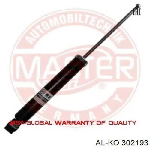 Amortiguador delantero Al-ko 302193