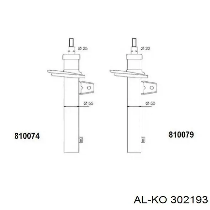 Comprar 302193 Al-ko Amortiguador