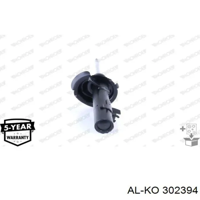 302394 Al-ko Amortiguador eje delantero derecha