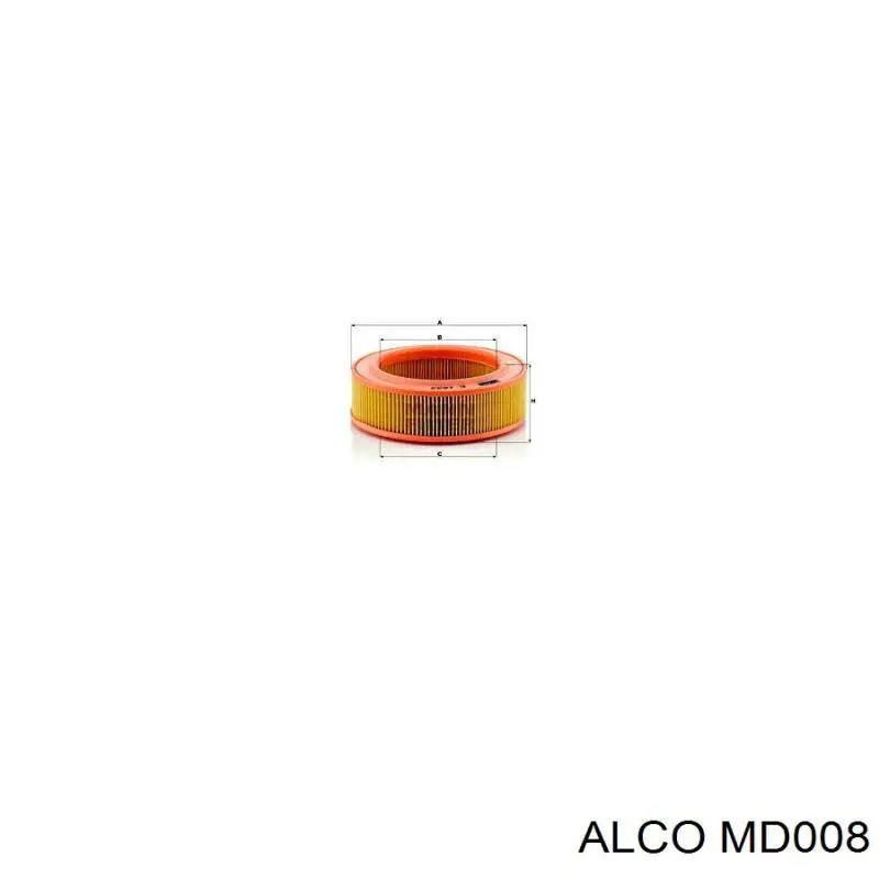 MD-008 Alco filtro de aire