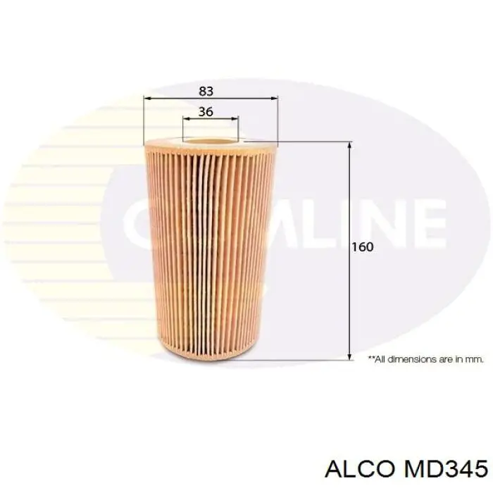 Filtro de aceite Alco MD345 precio, desde 7,67 EUR