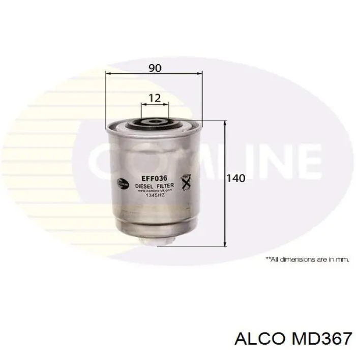 MD367 Alco filtro combustible
