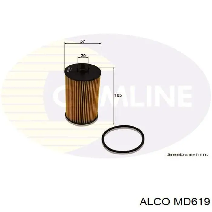 Filtro de aceite Opel Zafira P12