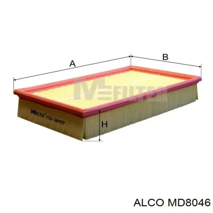 MD8046 Alco filtro de aire