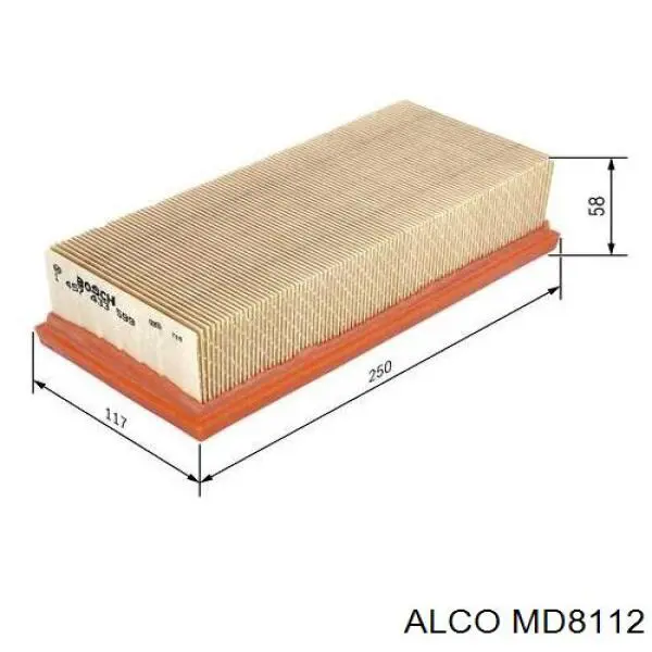 MD8112 Alco filtro de aire