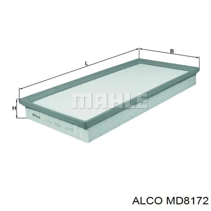 MD8172 Alco filtro de aire