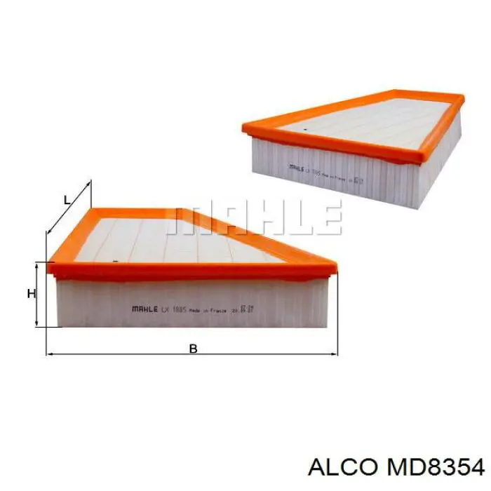 MD8354 Alco filtro de aire