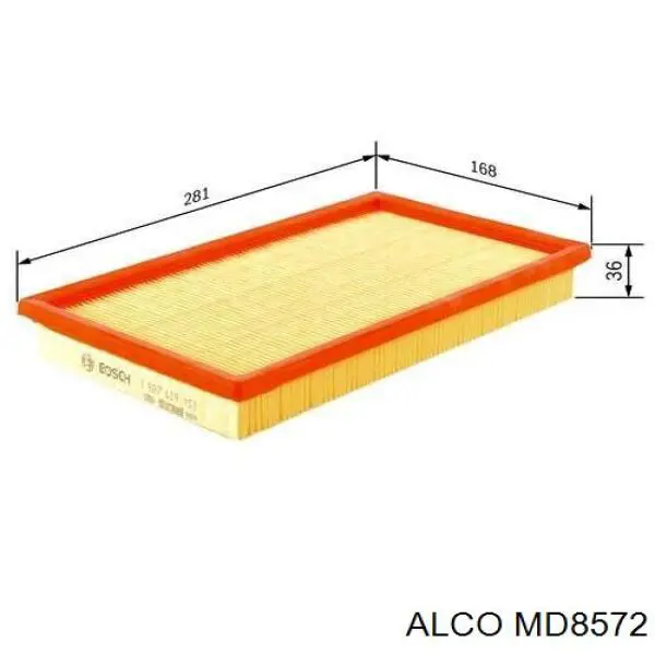 MD-8572 Alco filtro de aire
