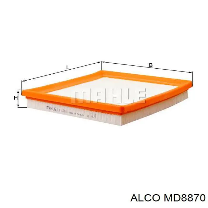 MD8870 Alco filtro de aire