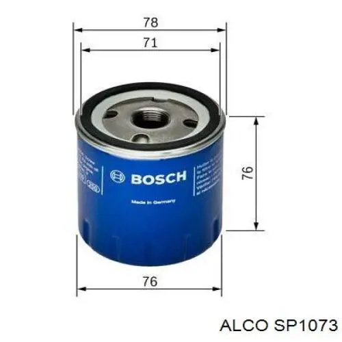 Filtro de aceite Nissan Sunny 3 N14