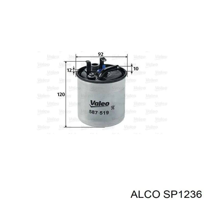 Filtro de gasoil Alco SP1236