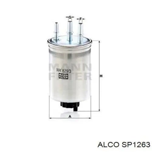 Filtro combustible Jaguar X-type CF1