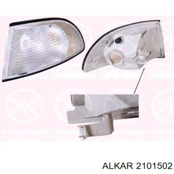 Intermitente izquierdo 2101502 Alkar