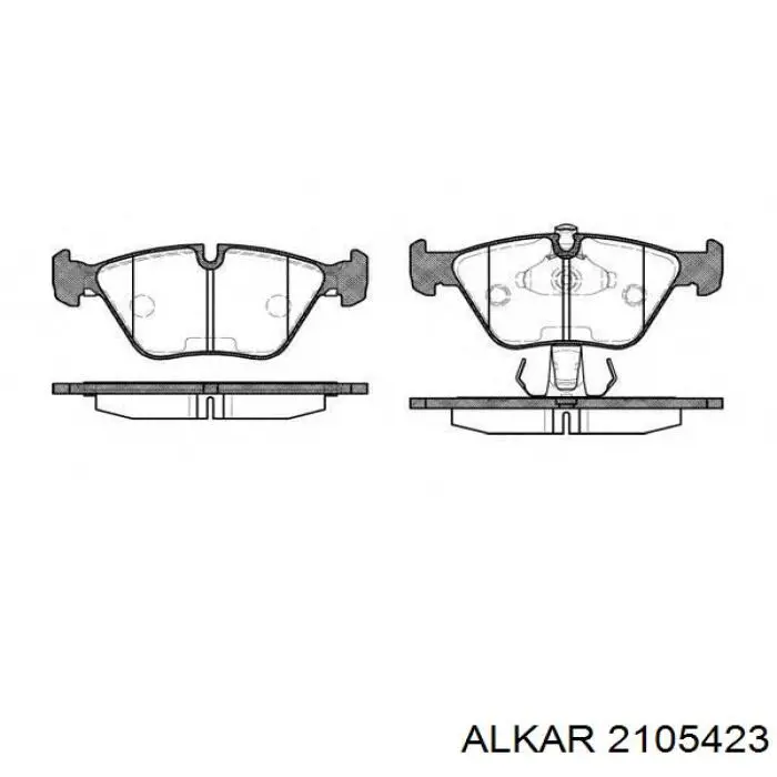 2105423 Alkar piloto intermitente izquierdo