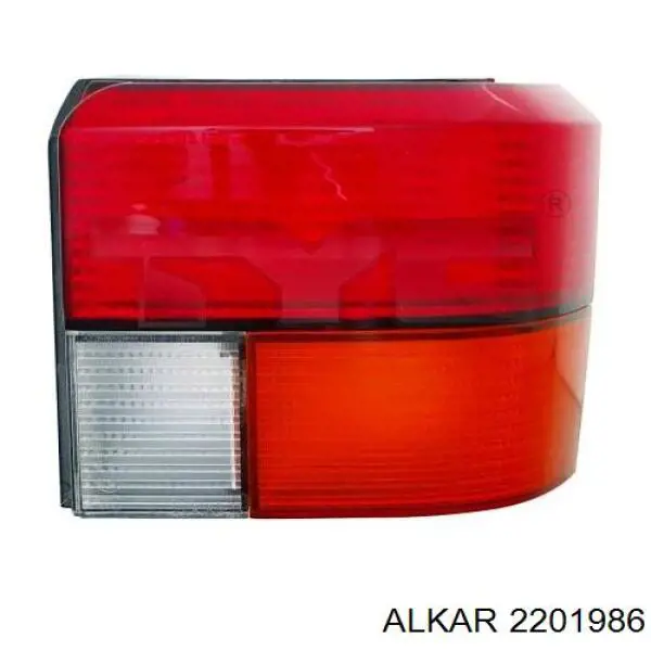 2201986 Alkar Piloto trasero izquierdo