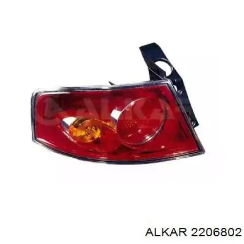 Piloto trasero exterior derecho Alkar 2206802 precio, desde 52,88 EUR