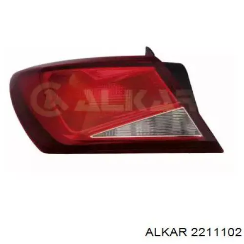 Comprar 45108 VALEO Piloto trasero exterior izquierdo