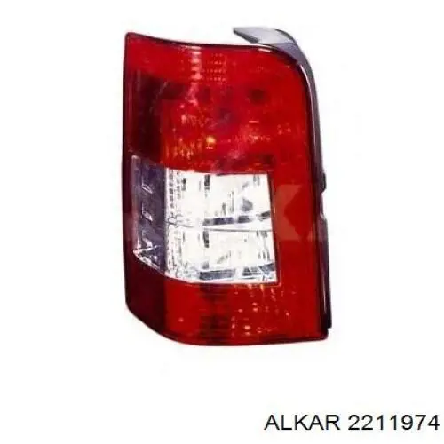 2211974 Alkar piloto posterior derecho