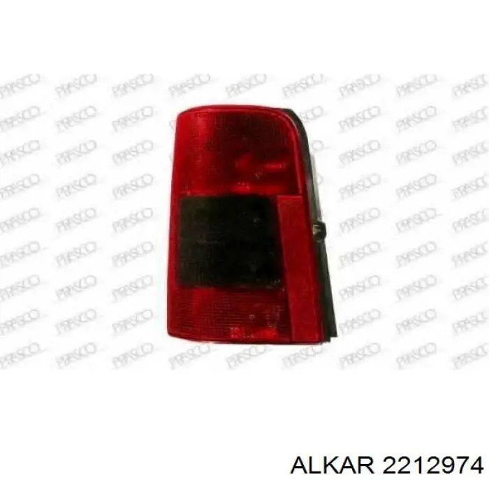 2212974 Alkar piloto posterior izquierdo