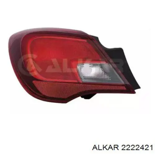 2222421 Alkar piloto posterior exterior derecho