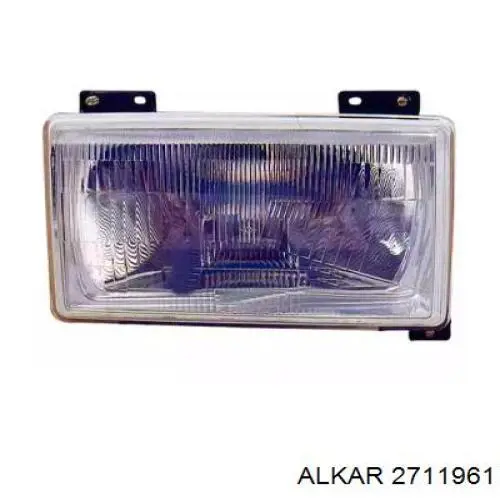 Faro izquierdo 7660574 Fiat/Alfa/Lancia
