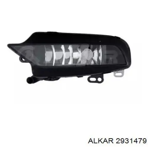 8V0941699B Market (OEM) faro antiniebla izquierdo