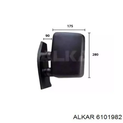 Comprar Espejo de retrovisor izquierdo Fiat Ducato I 290