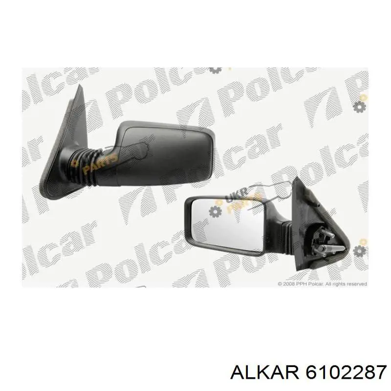 8148P0 Peugeot/Citroen espejo retrovisor derecho