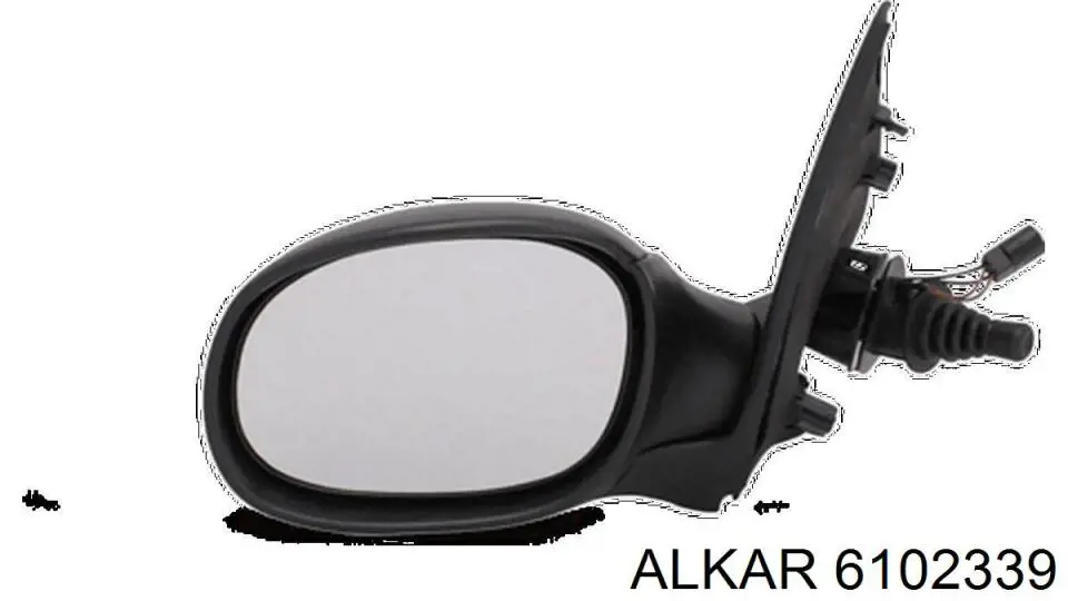 Espejo retrovisor derecho Alkar 6102339 precio, desde 67,24 EUR