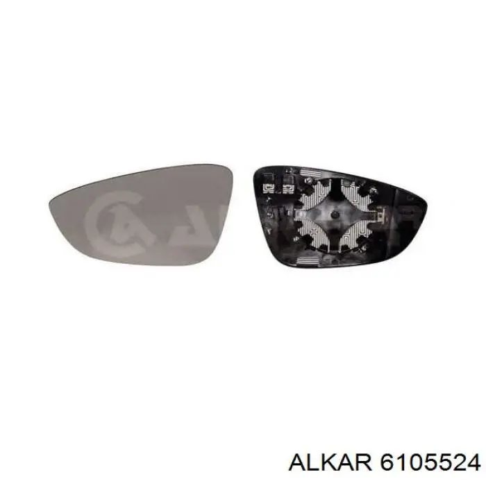 Comprar 6105524 Alkar Espejo de retrovisor izquierdo