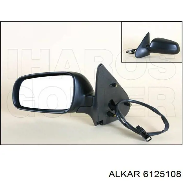 Comprar 6125108 Alkar Espejo de retrovisor izquierdo