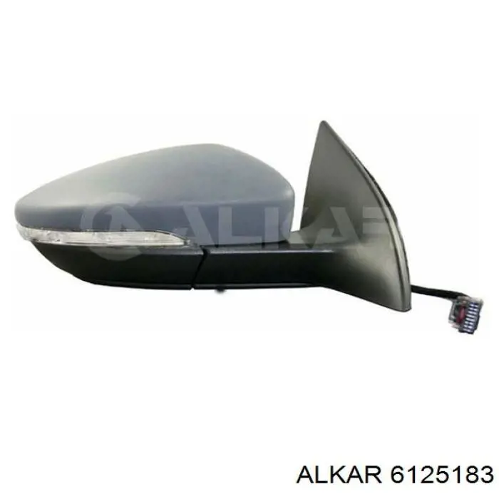 Espejo de retrovisor izquierdo 3C8857507BA9B9 VAG