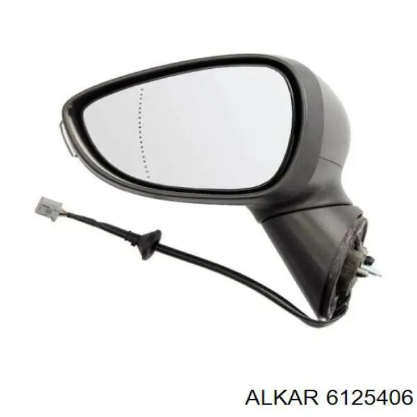 6125406 Alkar espejo retrovisor izquierdo