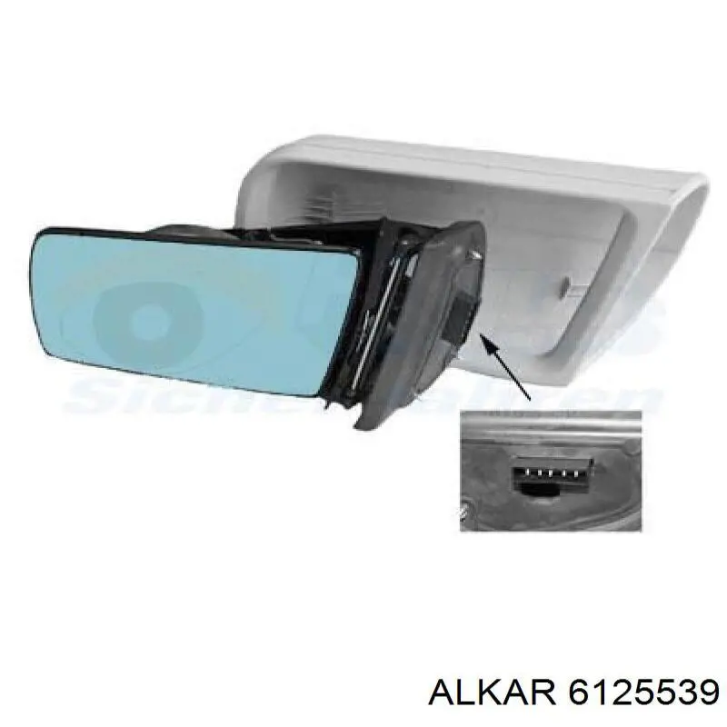 Espejo izquierdo Alkar 6125539 precio, desde 115,87 EUR
