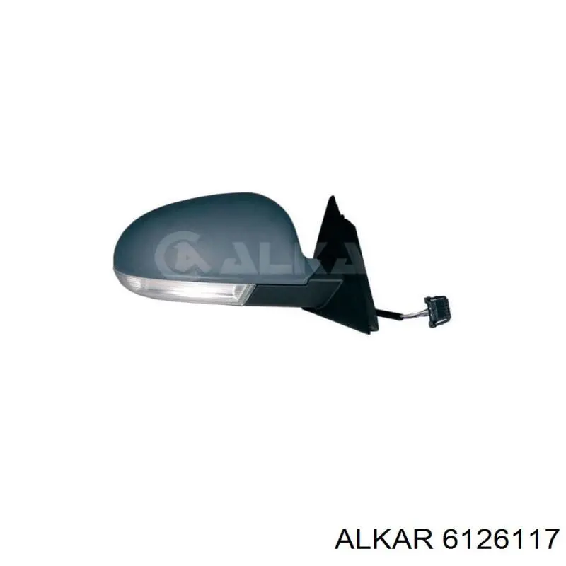 6126117 Alkar espejo retrovisor derecho