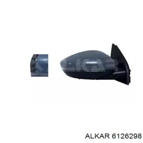 6126298 Alkar espejo retrovisor derecho