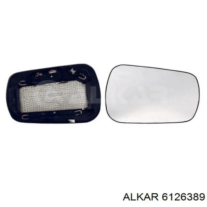 6126389 Alkar espejo retrovisor derecho
