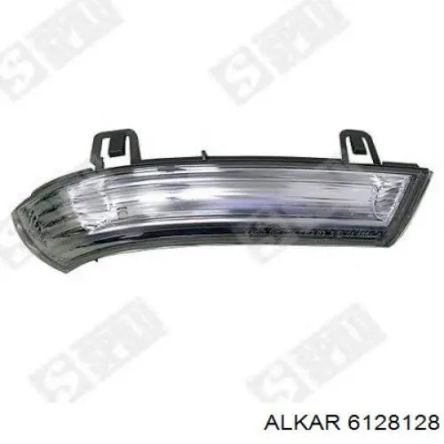 Espejo de retrovisor derecho 6128128 Alkar