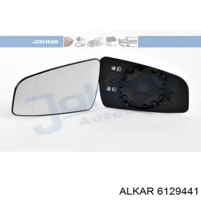 Espejo de retrovisor izquierdo 13131969 Opel