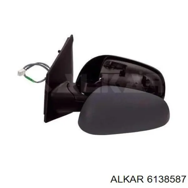 6138587 Alkar espejo retrovisor derecho