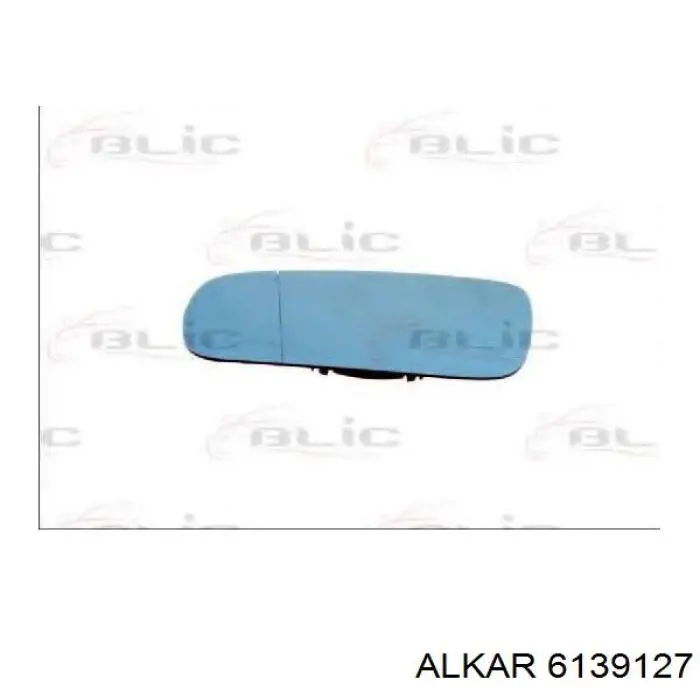 Espejo de retrovisor izquierdo 6139127 Alkar